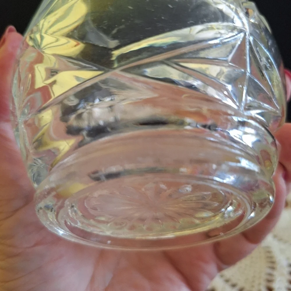 Anchor hocking Star of David pitcher